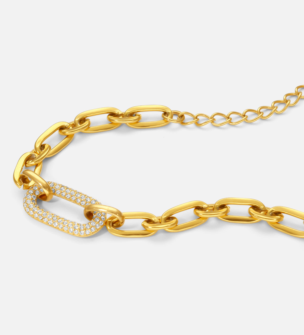 Bold Crystal Link Bracelet - Ash & Harry