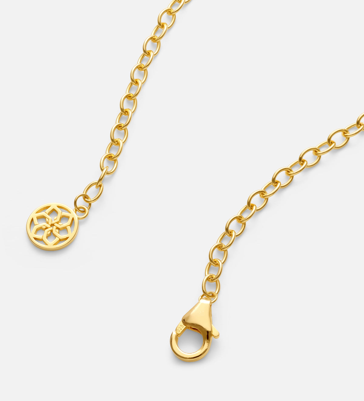 Turquoise Heart Chain Bracelet in 18k Gold Plating on 925 Silver - Ash & Harry