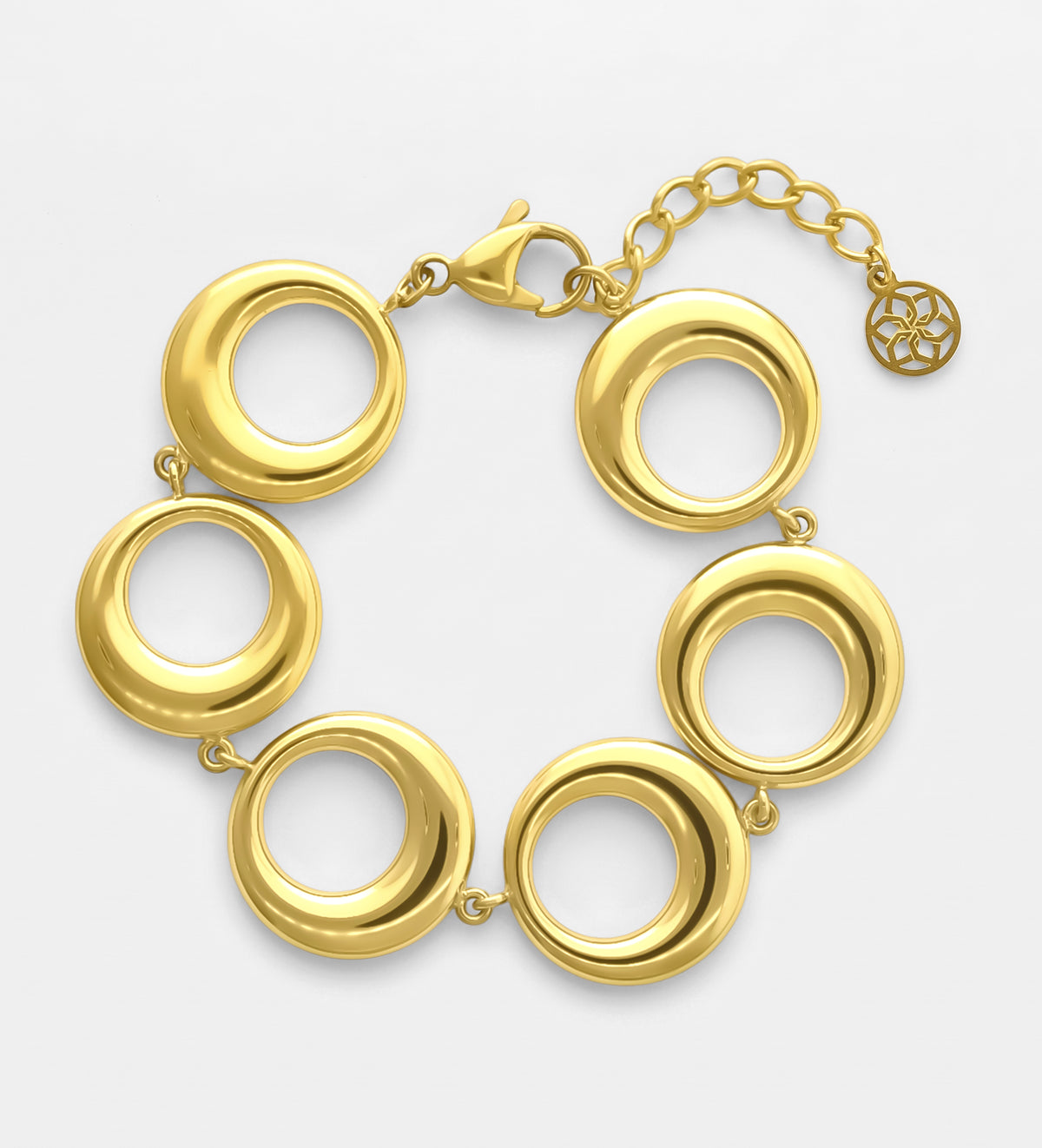 Orbit Energy Bracelet in Gold - Ash & Harry