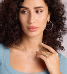 Twist Chain Necklace in Rhodium Plating on 925 Silver - Ash & Harry