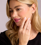 Heart to Heart Ring in Rhodium Plating on 925 Silver - Ash & Harry