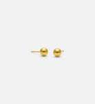 Bold Ball Studs in 18k Gold Plating on 925 Silver - Ash & Harry