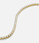 Tennis Bracelet in 18k Gold Plating on 925 Silver - Ash & Harry