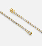 Tennis Bracelet in 18k Gold Plating on 925 Silver - Ash & Harry