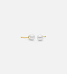 Pearl Studs in 18k Gold Plating on 925 Silver - Ash & Harry