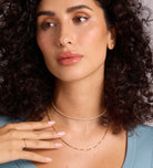 Box Chain Necklace in 18k Gold Plating on 925 Silver - Ash & Harry
