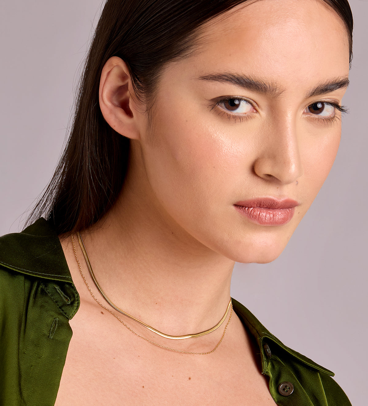 Chain Necklace in 18k Gold Plating on 925 Silver - Ash & Harry