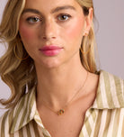 Two Rings Necklace in 18k Gold Plating on 925 Silver - Ash & Harry