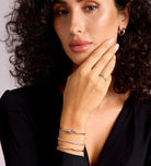 Knot Cuff Bracelet in Rhodium Plating on 925 Silver - Ash & Harry