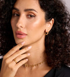 Double Huggie Earrings in 18k Gold Plating on 925 Silver - Ash & Harry
