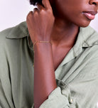Paperclip Bracelet in 18k Gold Plating on 925 Silver - Ash & Harry