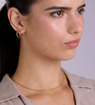 Classic Medium Hoops in 18k Gold Plating on 925 Silver - Ash & Harry