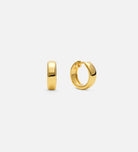 Bold Small Hoops in 18k Gold Plating on 925 Silver - Ash & Harry