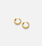 Bold Small Hoops in 18k Gold Plating on 925 Silver - Ash & Harry