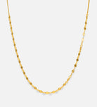 Flutter Chain Choker in 18k Gold Plating on 925 Silver - Ash & Harry