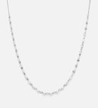 Flutter Chain Choker in Rhodium Plating on 925 Silver - Ash & Harry