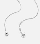 Flutter Chain Choker in Rhodium Plating on 925 Silver - Ash & Harry