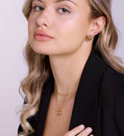 Caged Stud Earrings in 18k Gold Plating on 925 Silver - Ash & Harry