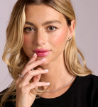 Drop Earrings in Rhodium Plating on 925 Silver - Ash & Harry