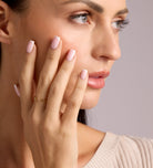 Two Stone Open Bezel Ring in 18k Gold Plating on 925 Silver - Ash & Harry