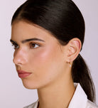 Stella Teardrop Huggies in 18k Gold Plating on 925 Silver - Ash & Harry