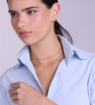 Paperclip Necklace in 18k Gold Plating on 925 Silver - Ash & Harry