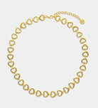 Aura Hearts Necklace in Gold - Ash & Harry