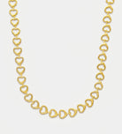 Aura Hearts Necklace in Gold - Ash & Harry