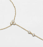 Aurora Line Hand Chain in Gold With High Quality Simulated Diamonds - Ash & Harry