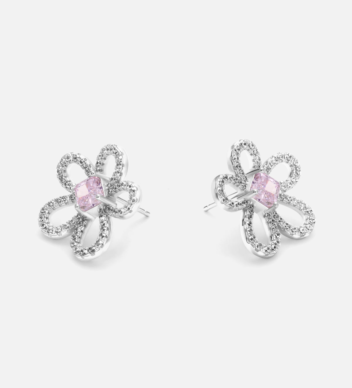 Blush Petal Full Set in Silver - 2 Items - Ash & Harry