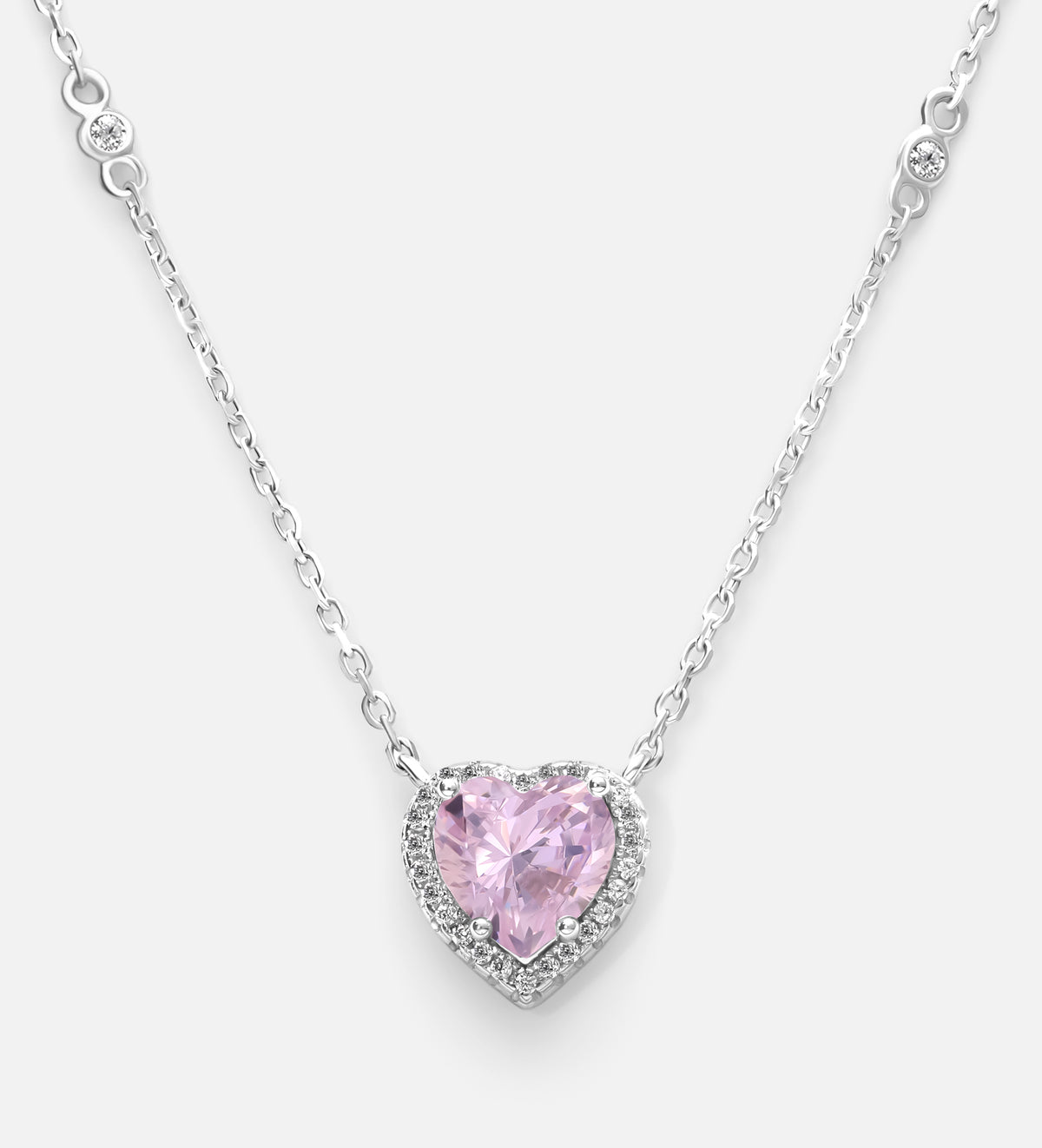 Blushing Heart Full Set in Silver - 4 Items - Ash & Harry