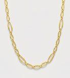 Bold Paperclip Link Necklace in Gold - Ash & Harry