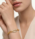 Bold Crystal Link Bracelet - Ash & Harry