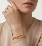 Bold Crystal Link Bracelet - Ash & Harry