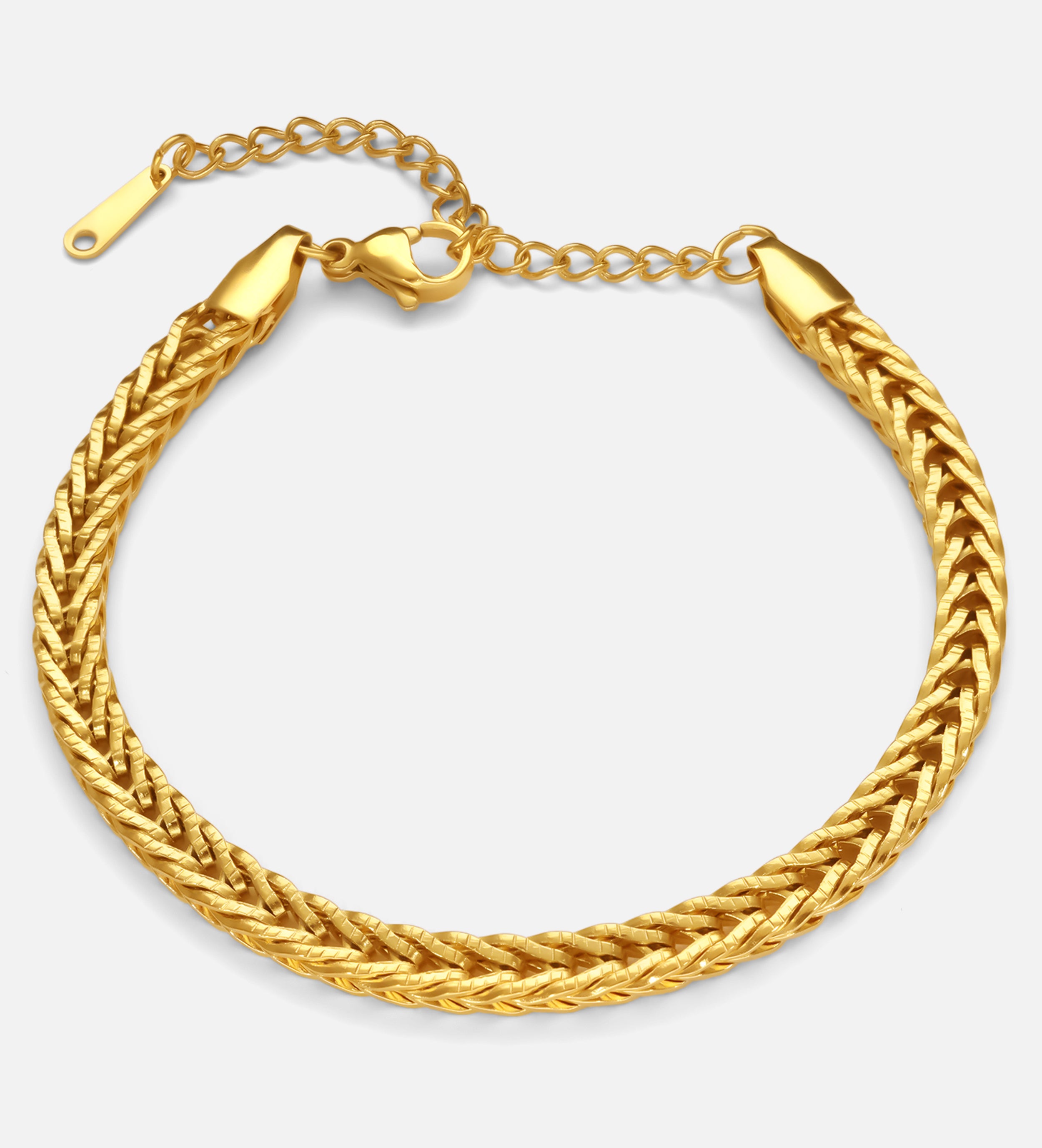 Braided Chain Bracelet - Ash & Harry