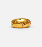Celestial Starburst Dome Ring - Ash & Harry