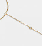 Crystal Link Hand Chain in Gold With High Quality Simulated Diamonds - Ash & Harry