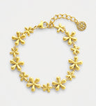Daisy Petal Bracelet in Gold - Ash & Harry
