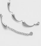 Dew Drop Chain Necklace in Silver - Ash & Harry