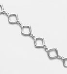 Diamond Everlink Bracelet in Silver - Ash & Harry