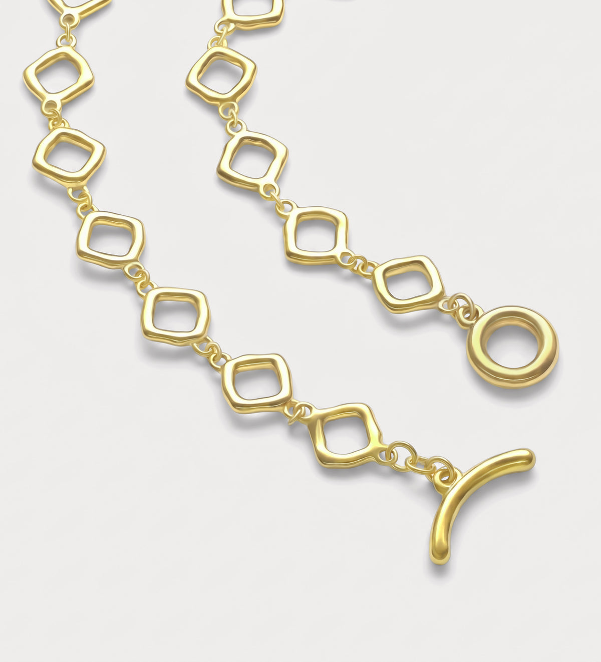 Diamond Everlink Necklace in Gold - Ash & Harry
