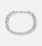 Disc Halo Tennis Bracelet With High Quality Simulated Diamonds - Ash & Harry