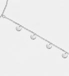 Disc Trail Hand Chain in Silver - Ash & Harry
