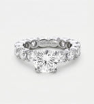 Eternal Solitaire Ring in 925 Silver with High Quality Simulated Diamonds - Ash & Harry