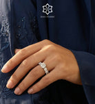 Eternal Solitaire Ring in 925 Silver with High Quality Simulated Diamonds - Ash & Harry