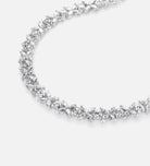 Floral Cluster Tennis Necklace - Ash & Harry
