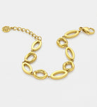 Fluid Pebble Bracelet in Gold - Ash & Harry