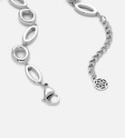 Fluid Pebble Necklace in Silver - Ash & Harry