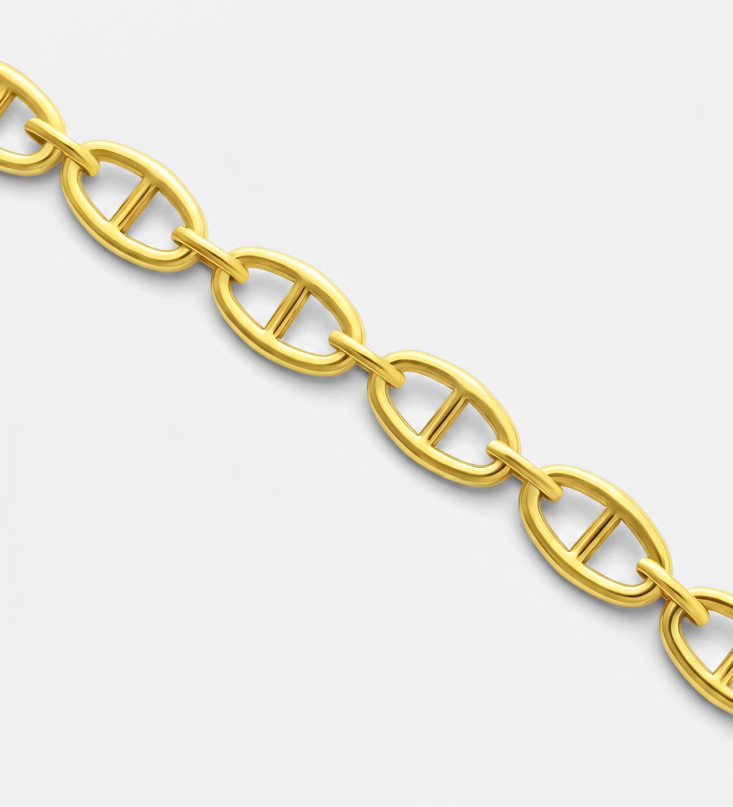 Gateway Chain Bracelet in Gold - Ash & Harry
