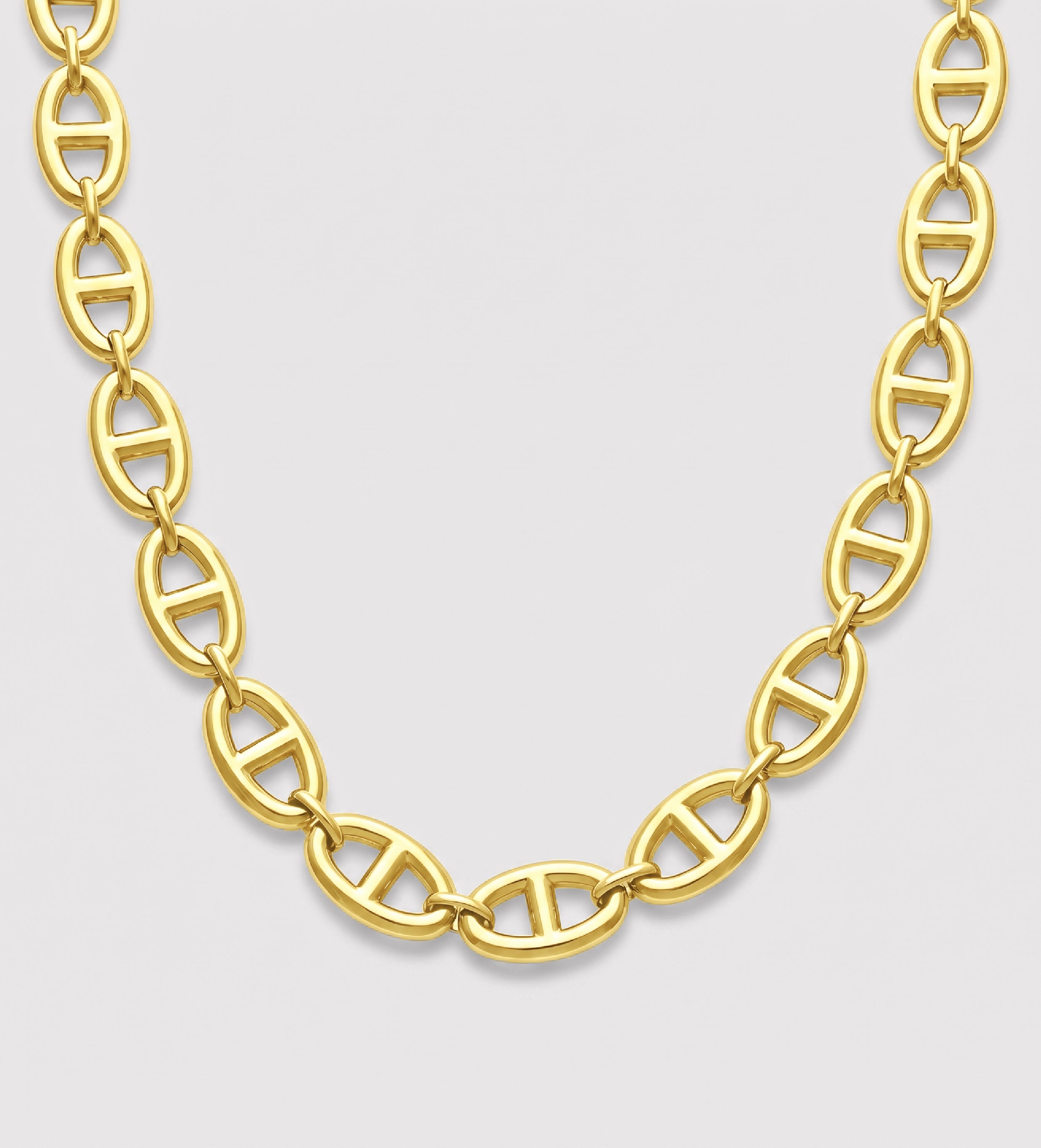 Gateway Chain Necklace in Gold - Ash & Harry